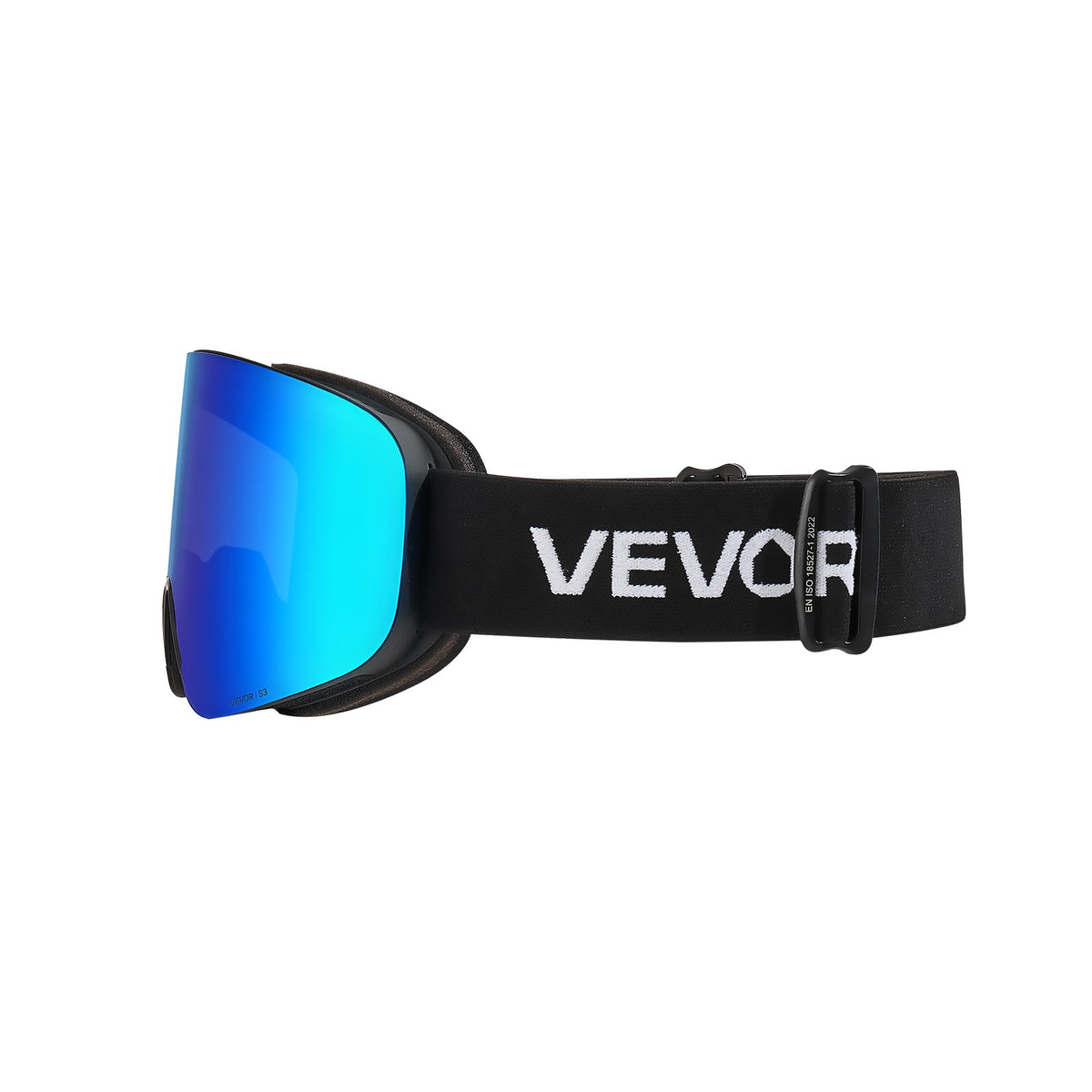 Magnet Cylindrical Ski Goggles Dark Blue Revo Coating Snow Goggles
