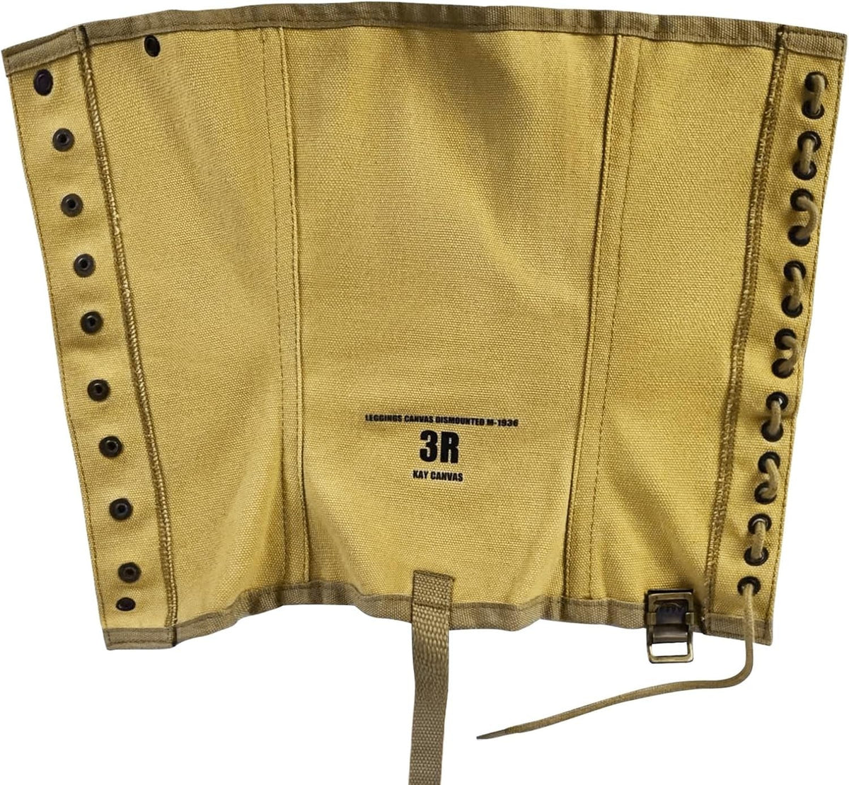 Vintage Canvas WWII Gaiters for Men - Reproduction Snake Leg Gaiters