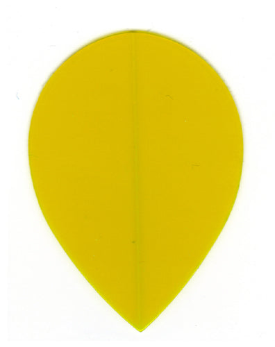 Dart Flights 5 Solid Yellow Teardrop Sets – AmeriDarts Amerithon