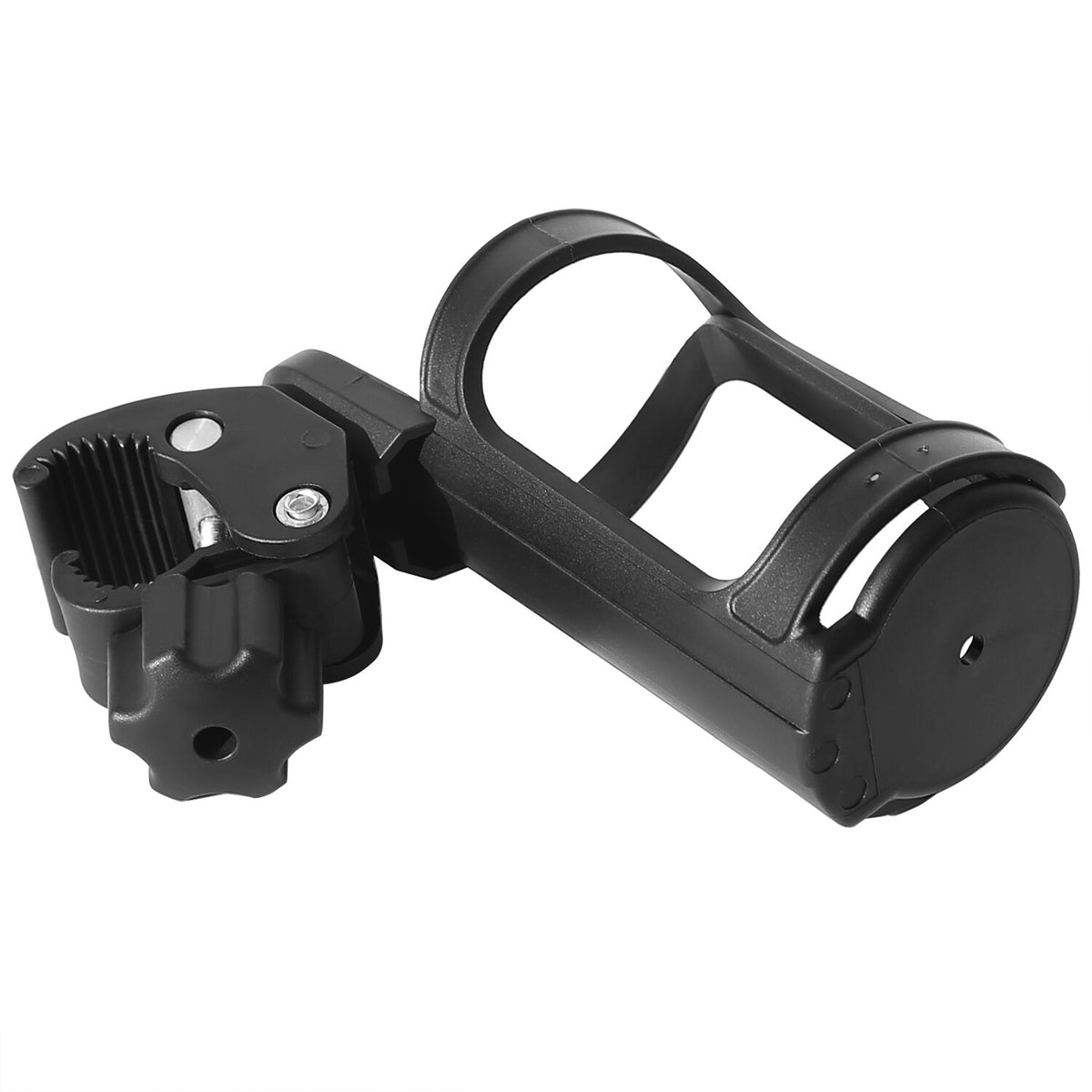 Universal 360° Beverage Cup Holder for Wheelchair, Walker, Rollator, Bike