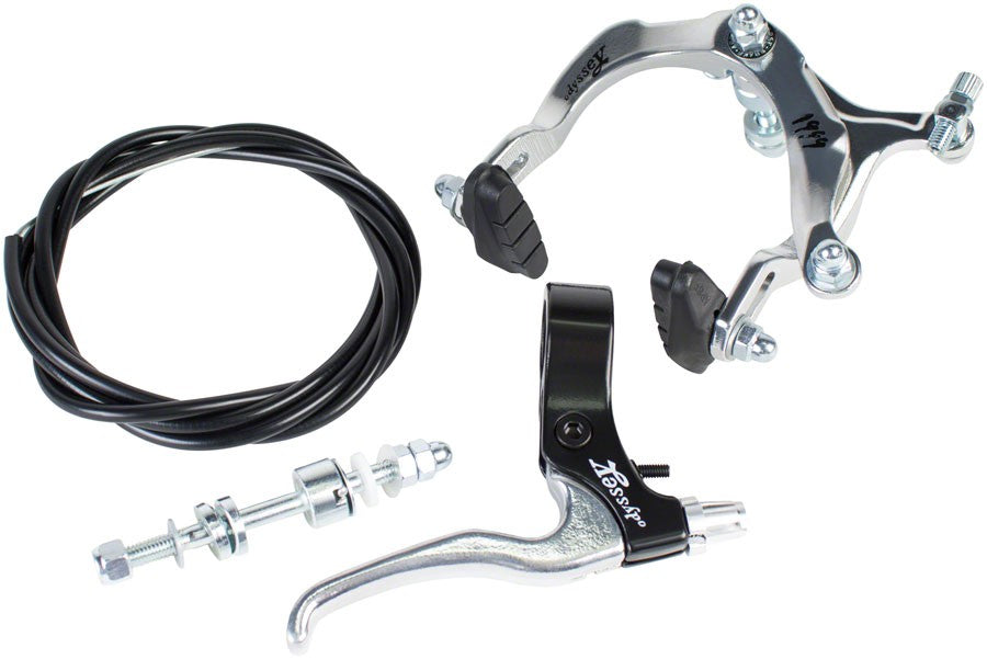 Odyssey 1999 Caliper Brake and Lever Set for BMX Silver