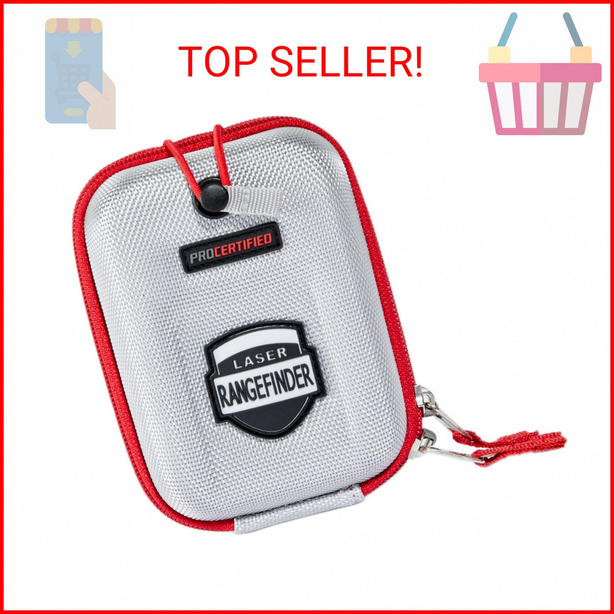 Golf Rangefinder Hard Shell Carry Case EVA Bag for Callaway & Bushnell