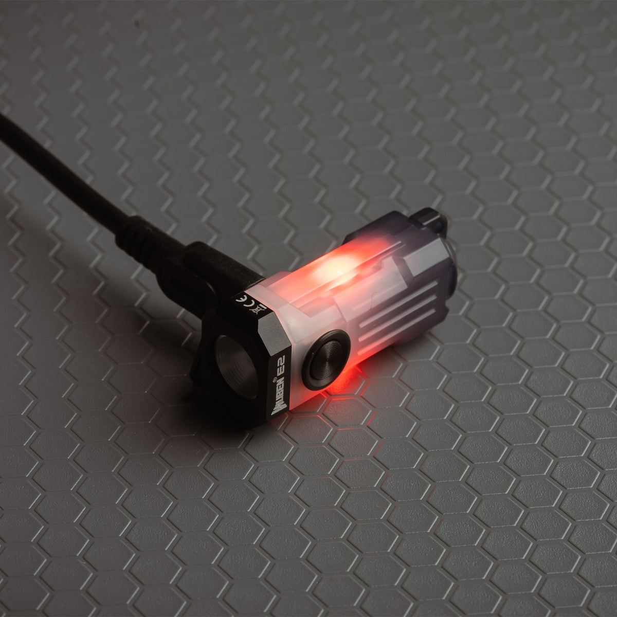 Rechargeable Mini Keychain Flashlight 150LM Waterproof RGB Magnetic LED