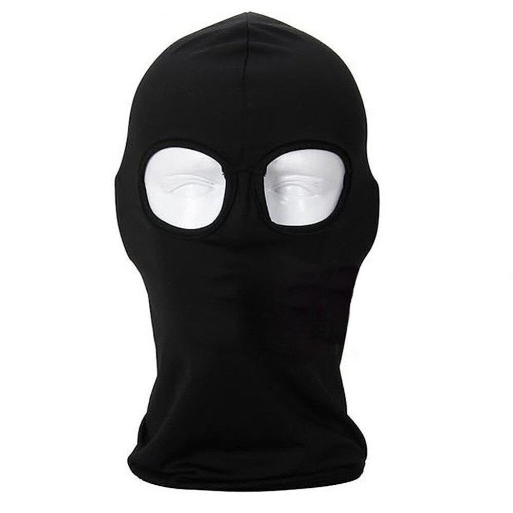 Tactical Balaclava Mask and Motorcycle Gloves for Outdoor & Sports Use