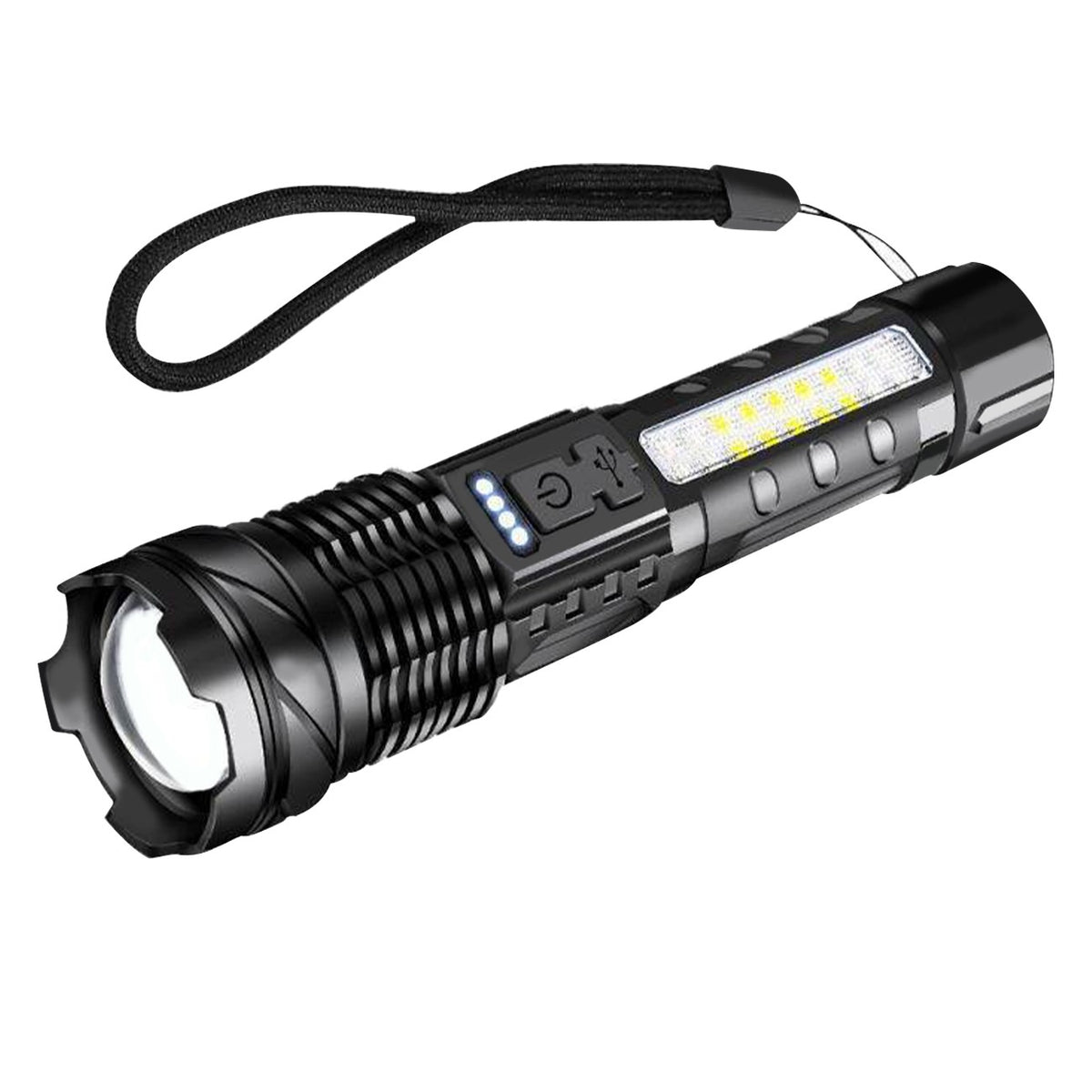 95000000LM High Power Rechargeable Tactical LED Flashlight Zoomable & Waterproof