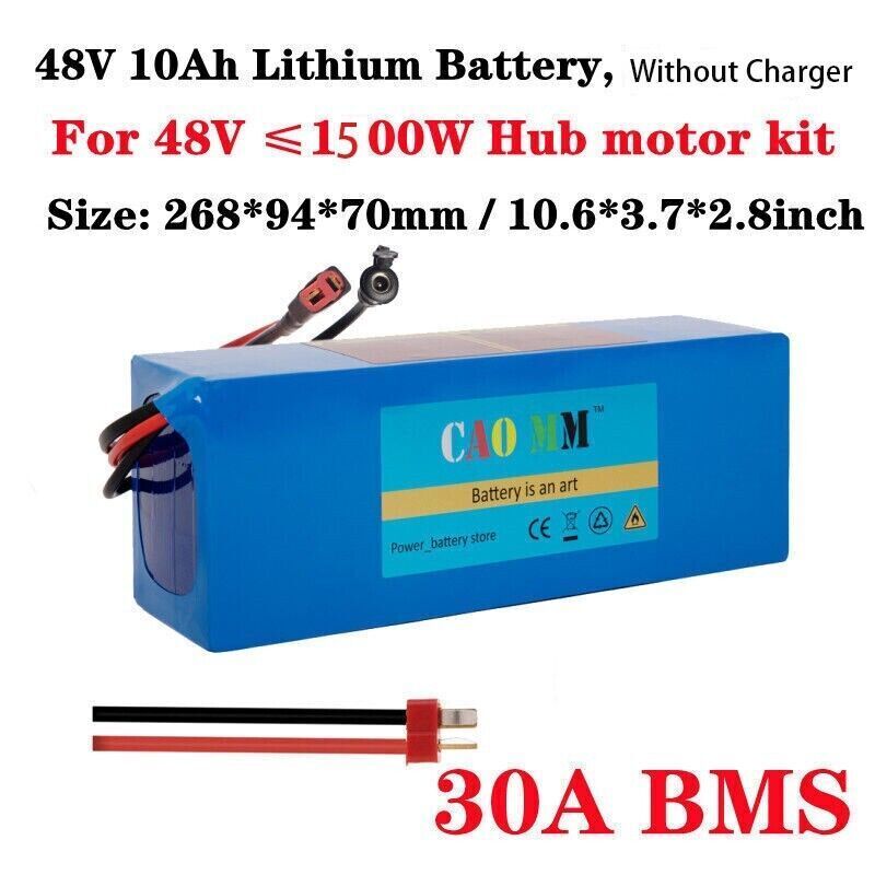 Electric Bicycle Battery 36V/48V 8Ah-20Ah for E-Bikes and Electric Bikes