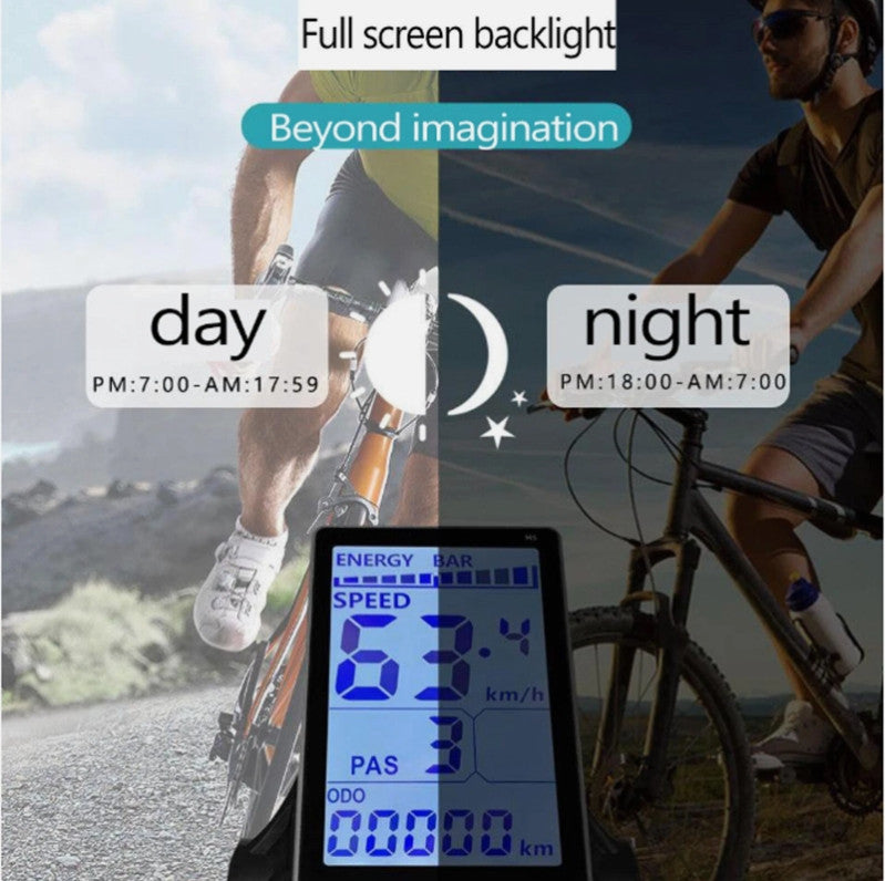 Electric Bicycle LCD Display Replacement for XP 2.0/3.0 Mountain Bike or Electric Scooter