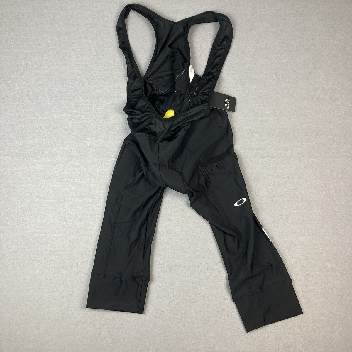 Men's Cycling Cargo Bib Knickers with UPF 50+ Hydrolix Fabric - Black, Size S