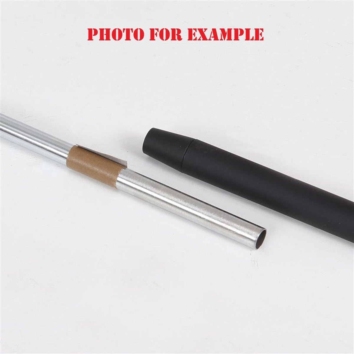 Golf Putter Shaft Blank - .370 Diameter, Parallel Tip, 32 Inches, Black or Gray