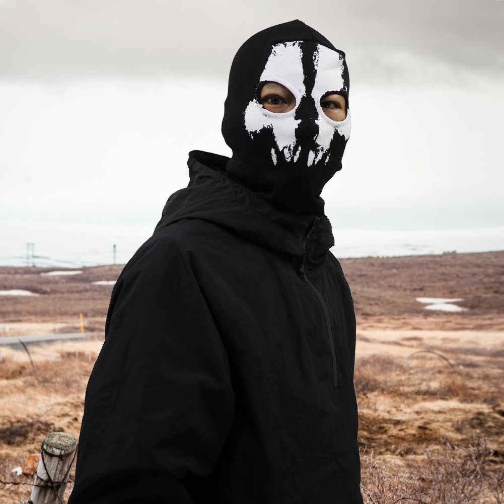 Halloween Ghost Skull Balaclava Face Mask for Sports & Motorcycle Safety