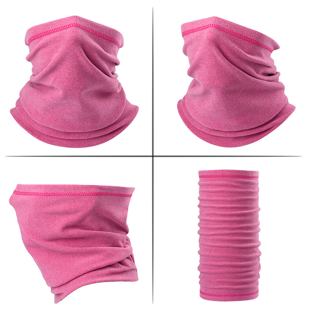 Winter Windproof Fleece Neck Gaiter Face Mask Scarf for Cold Weather