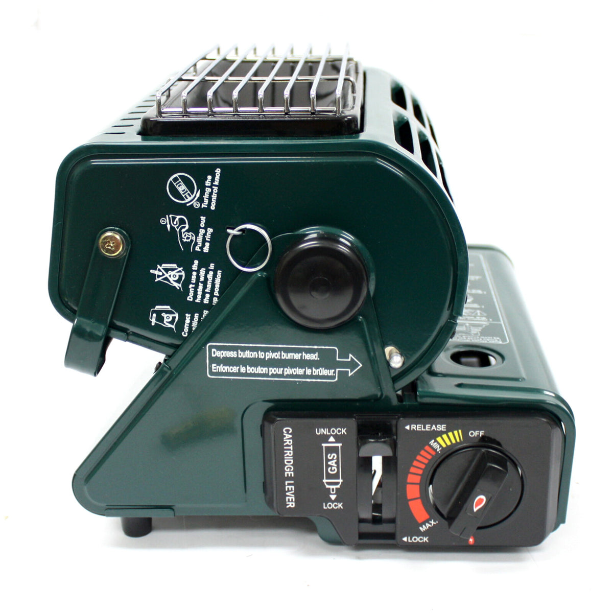 Portable Gas Ceramic Burner Heater & Cooking Stove for Camping & Emergency