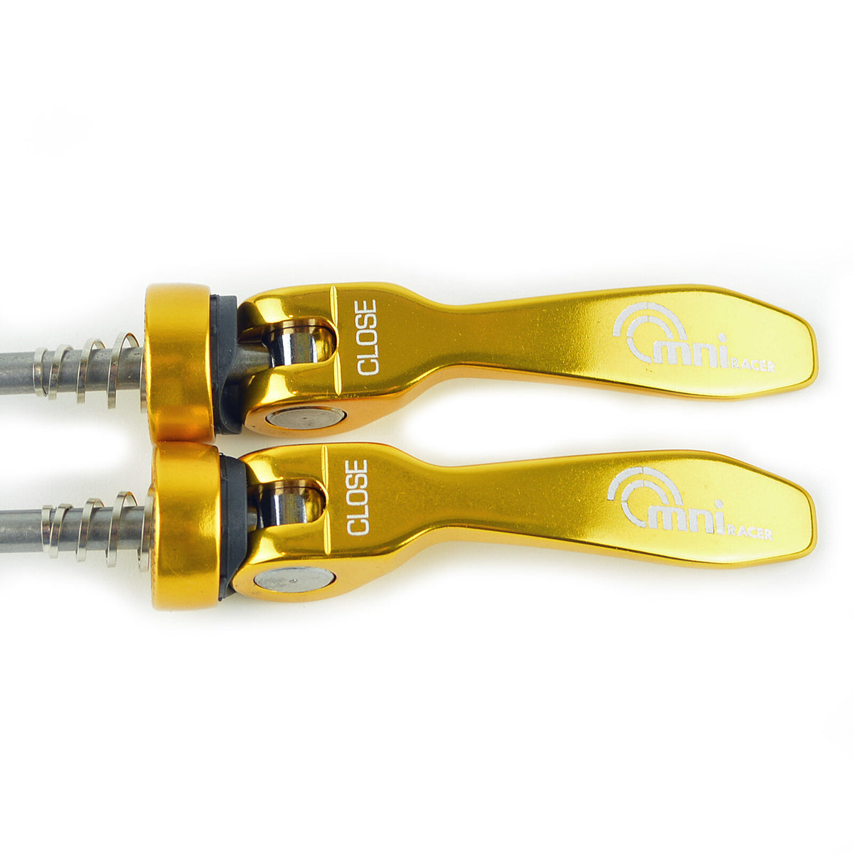 Lightweight Bicycle Wheel Skewers Set for Road & Mountain Bikes - Stainless Steel