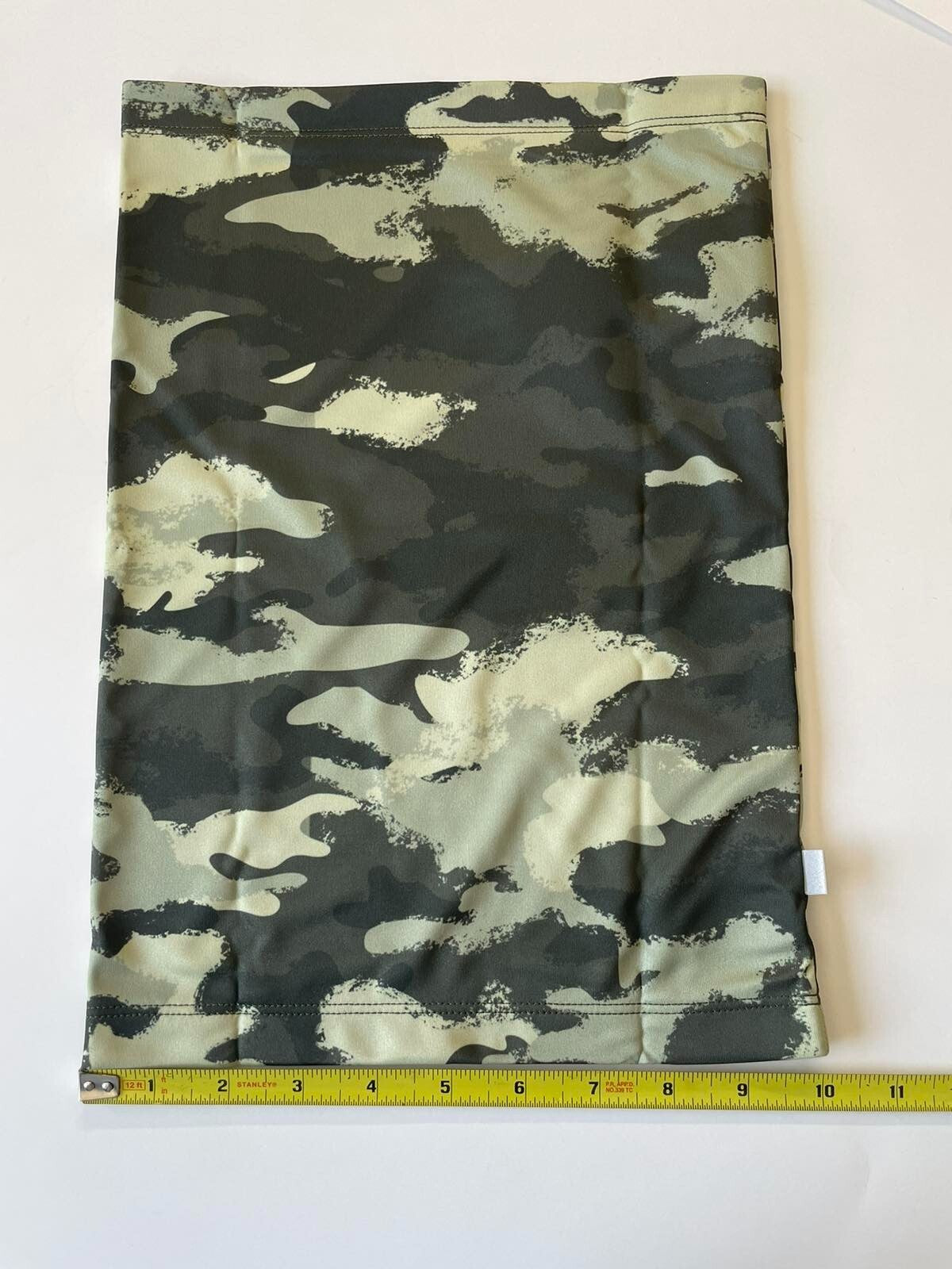 Hydrolix Face Cover Mask with Reflective Tag and Moisture-Wicking Fabric - Green Camo