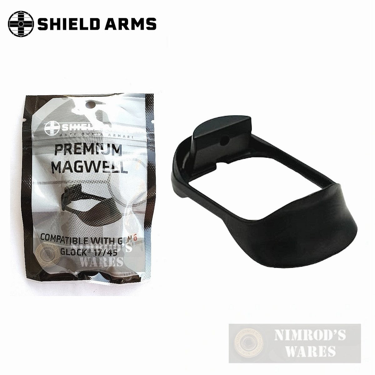 Premium Aluminum Magwell for Gen 6 17 & 45 - Fast Shipping