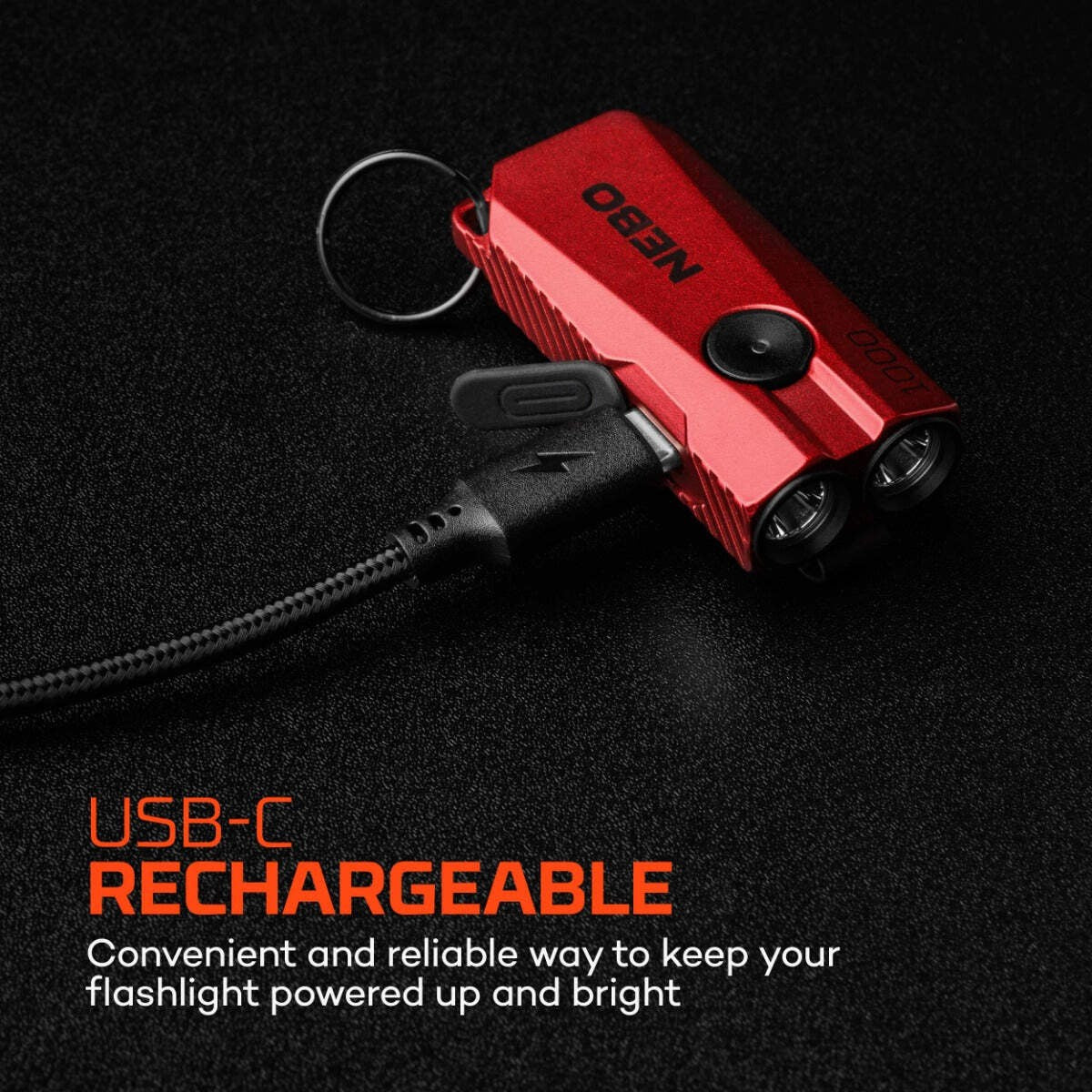 Rechargeable LED Pocket Light with Magnetic Base and USB-C Charging
