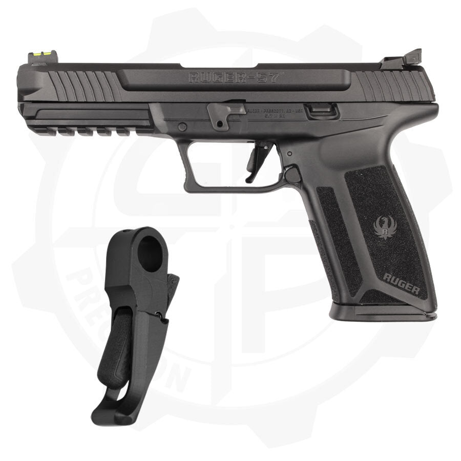 Bellator Short Stroke Trigger for Ruger 5.7 Pistols - Reduced Travel, Safety Blade, Custom Colors