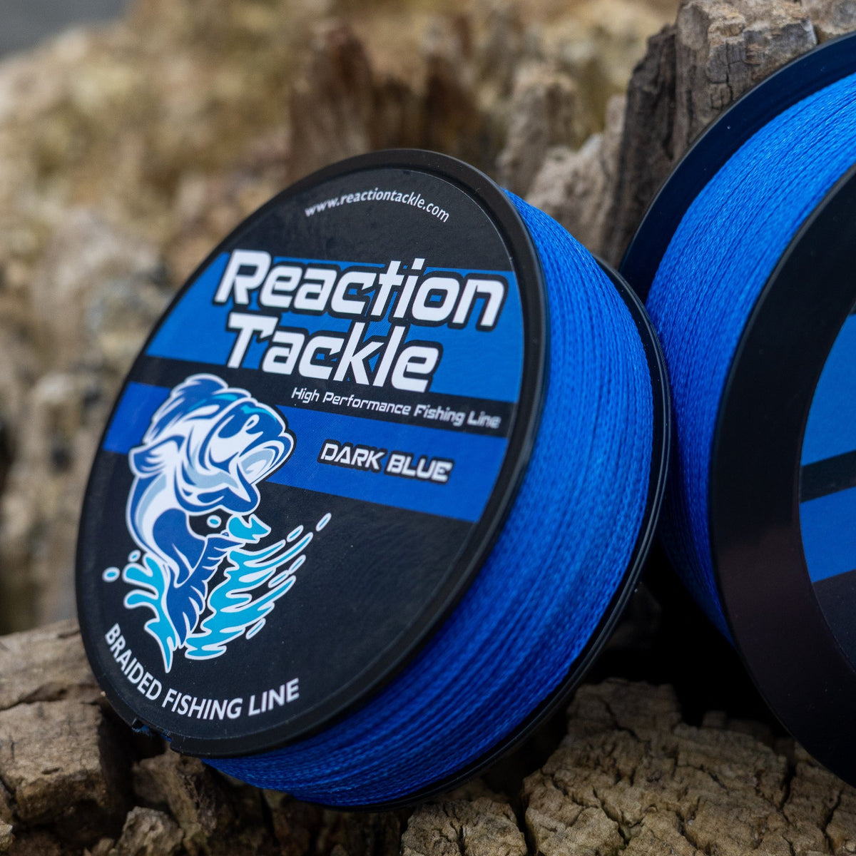 High Performance Braided Fishing Line - Dark Blue, 4 Strand, Heavy Duty