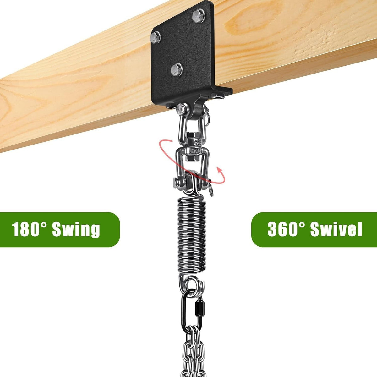 Heavy Bag Hanger with 360° Swivel for Boxing Punching Bags Ceiling Mount