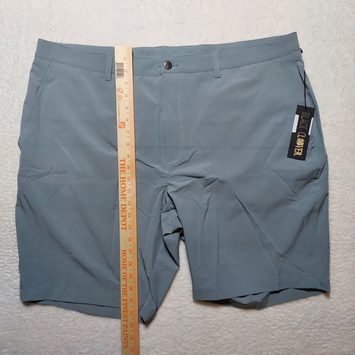 Men's Golf Shorts Light Grey Performance Stretch Athletic Apparel
