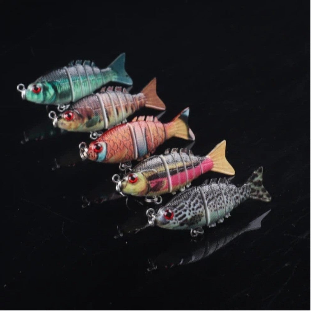 5pcs Sinking Swimbait Lures Set - Hard Bait Fishing Tackle