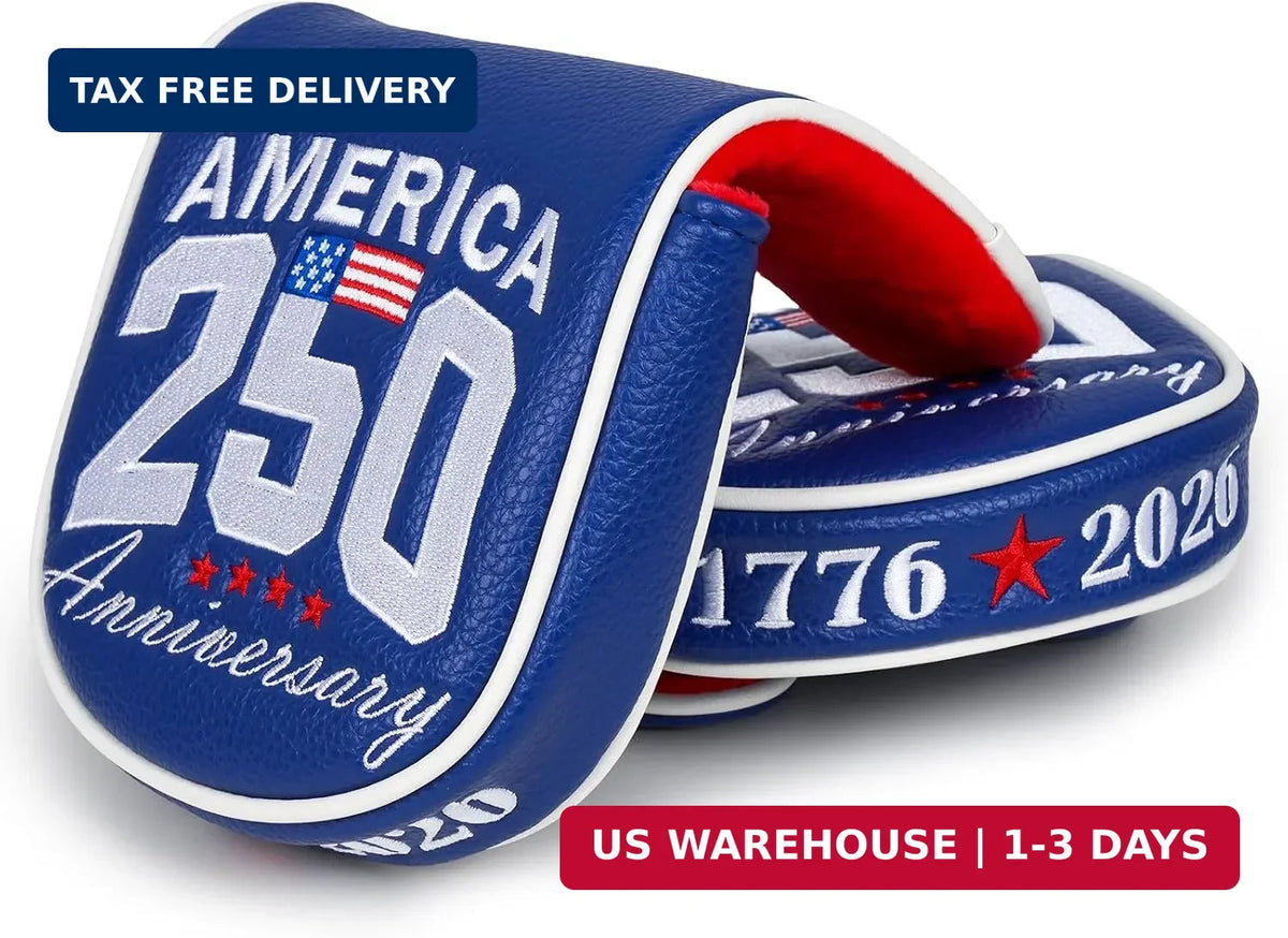 USA 250th Anniversary Golf Putter Cover for LAB DF3 - Patriotic Style