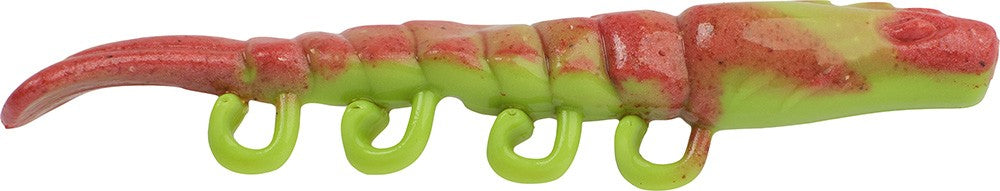 Saltwater Turbo Shrimp Lure - 4 Inch Soft Plastic Fish Bait