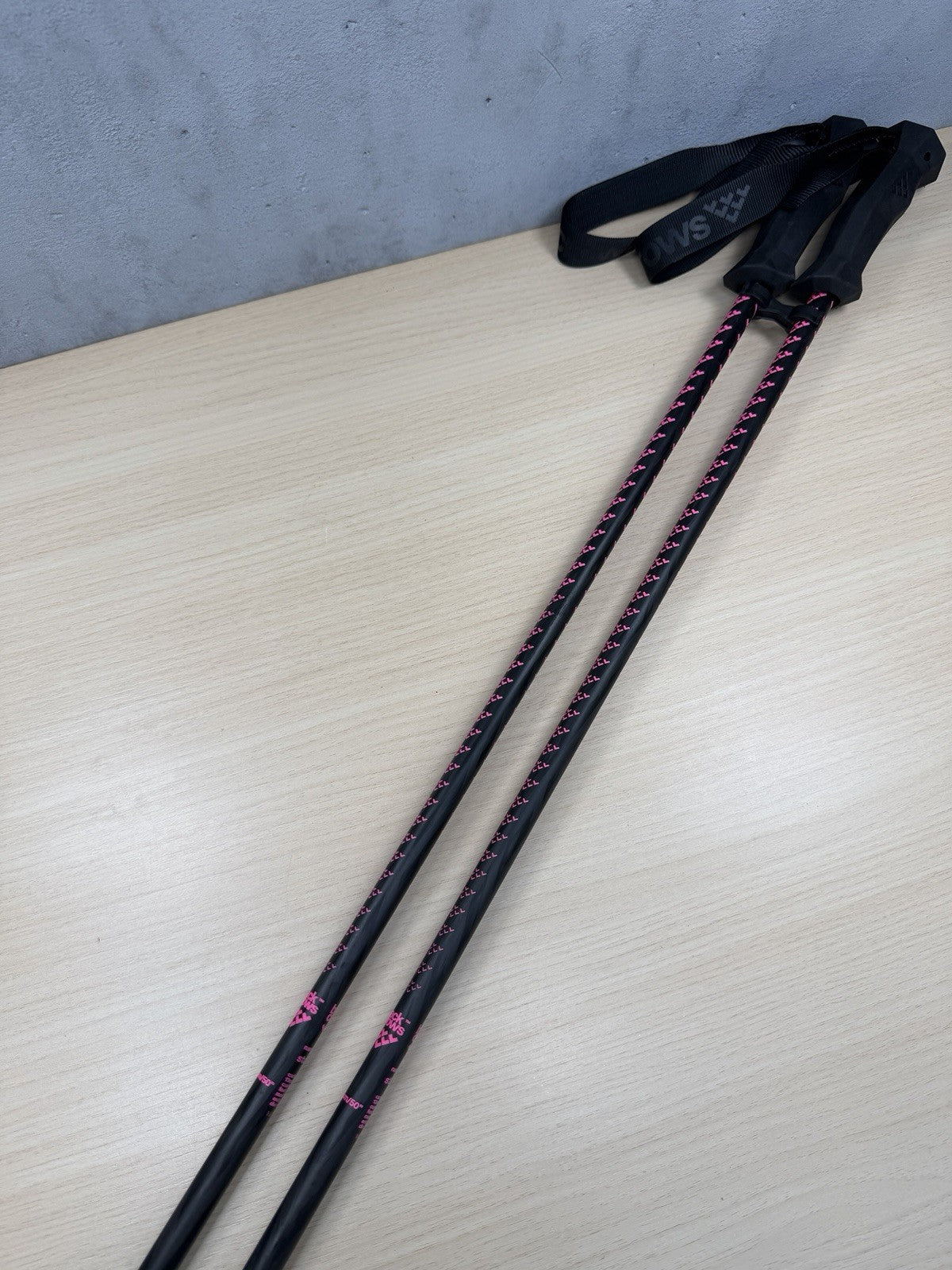 BlackCrows Stans Pole Pink and Black 125cm Carbon Ski Poles