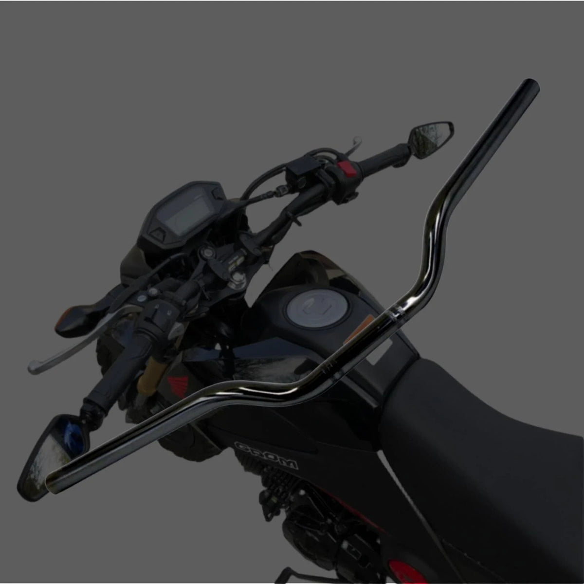 Motorcycle Handlebar Set 22mm SE Series Black 7/8 Inch Standard CR High