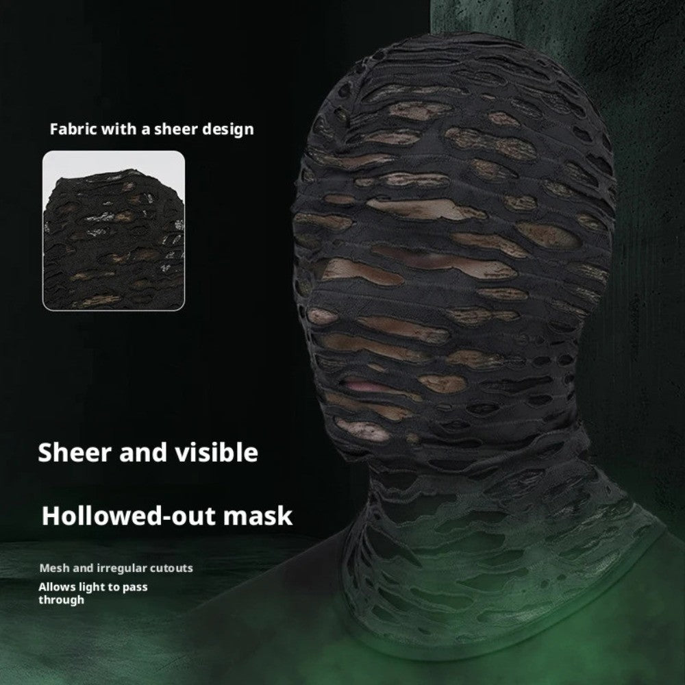 Full Face Breathable UV Protection Mask for Sun & Halloween