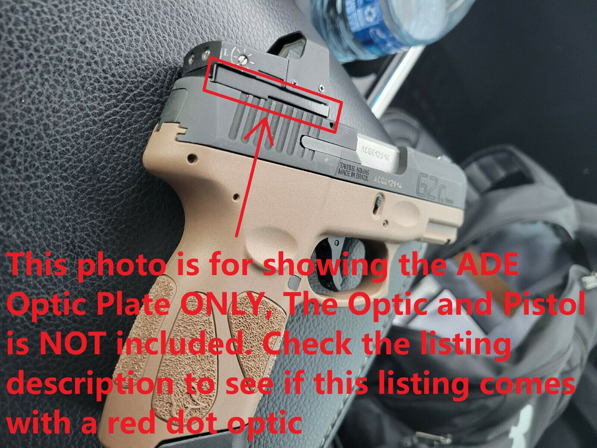Mount Plate for Taurus Pistols G2 G3 TX22 | Optic Adapter
