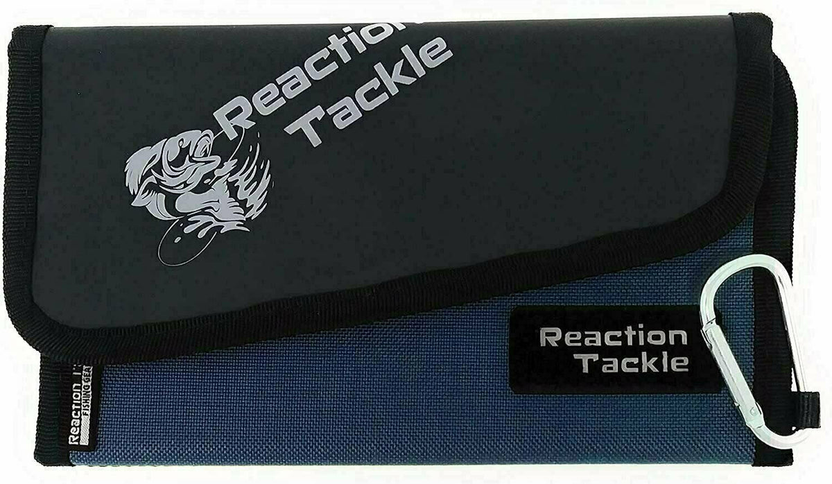 Fishing Tackle Organizer Soft Storage Bag with Plastic Worm Sleeves - Multiple Sizes