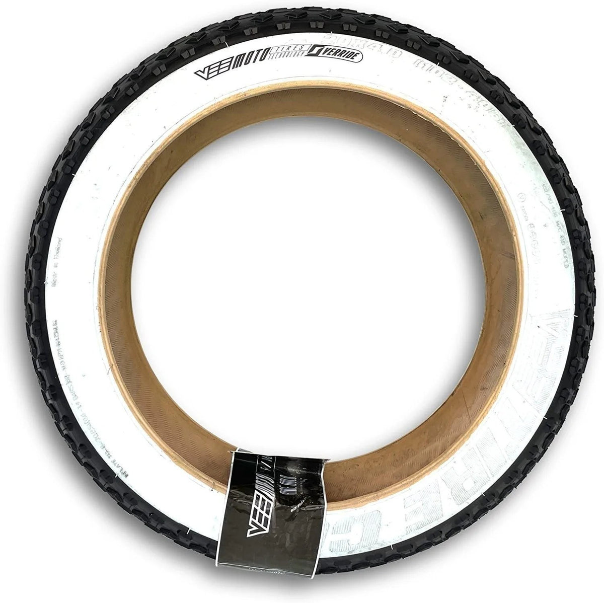20x4.0 White Wall Bike Tires - Endurance E-Bike Puncture-Resistant Pair