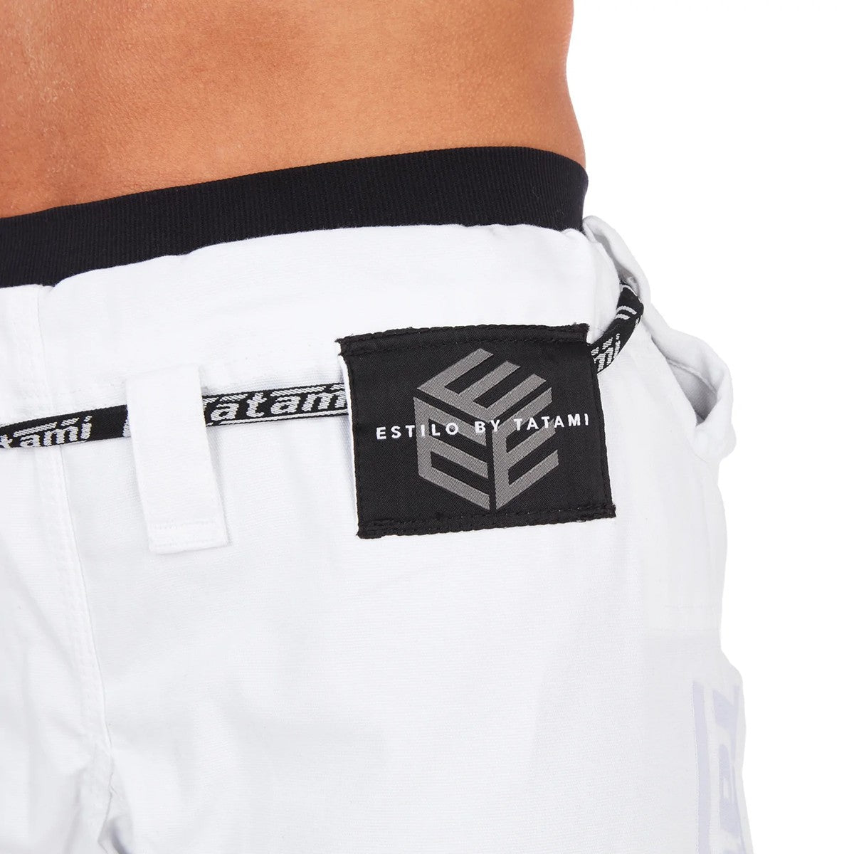 Women's BJJ Gi Tatami Fightwear Estilo Black Label White/White