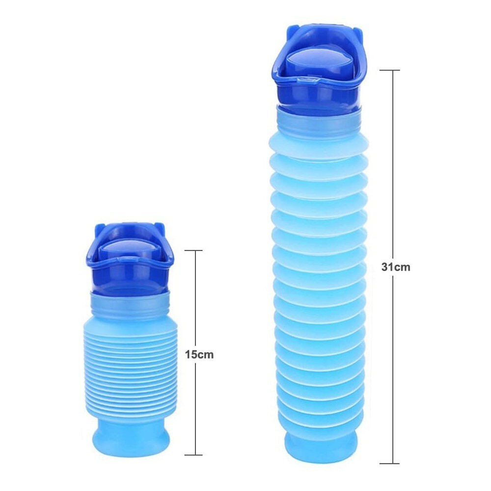 Portable Urinal Bottle for Travel Camping & Emergency Use - 750ml Reusable