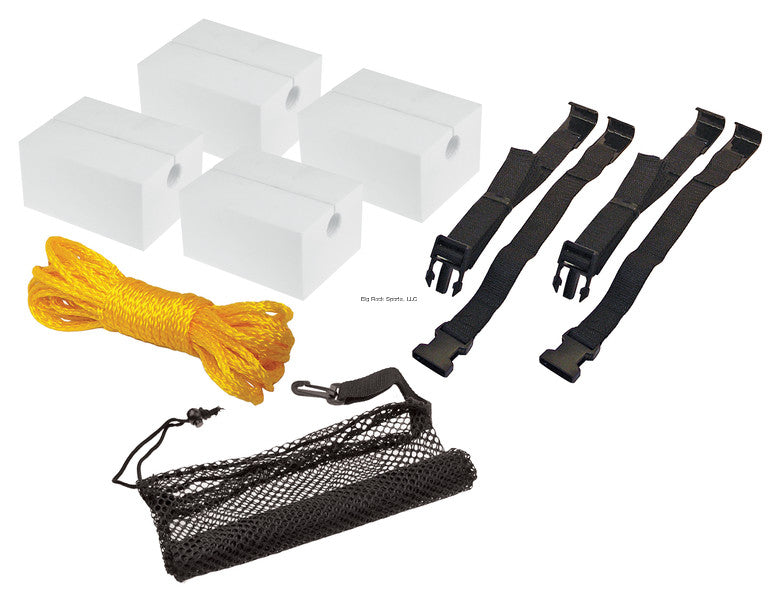 Canoe Carrier with Straps and Carry Bag - Marine Boat Roof Rack
