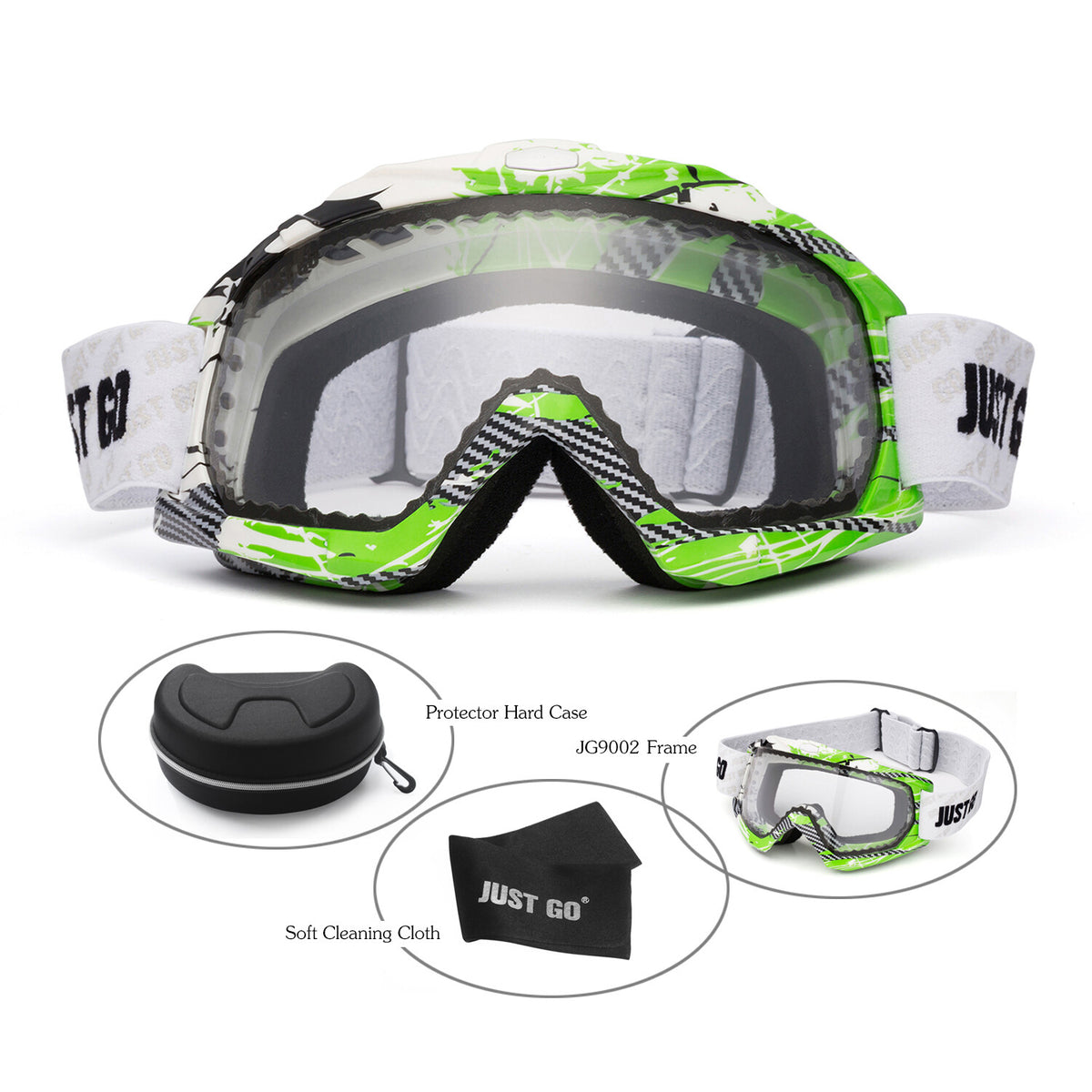 Dual-Layer Anti-Fog Ski Goggles with UV Protection for Snowboarding and Skiing
