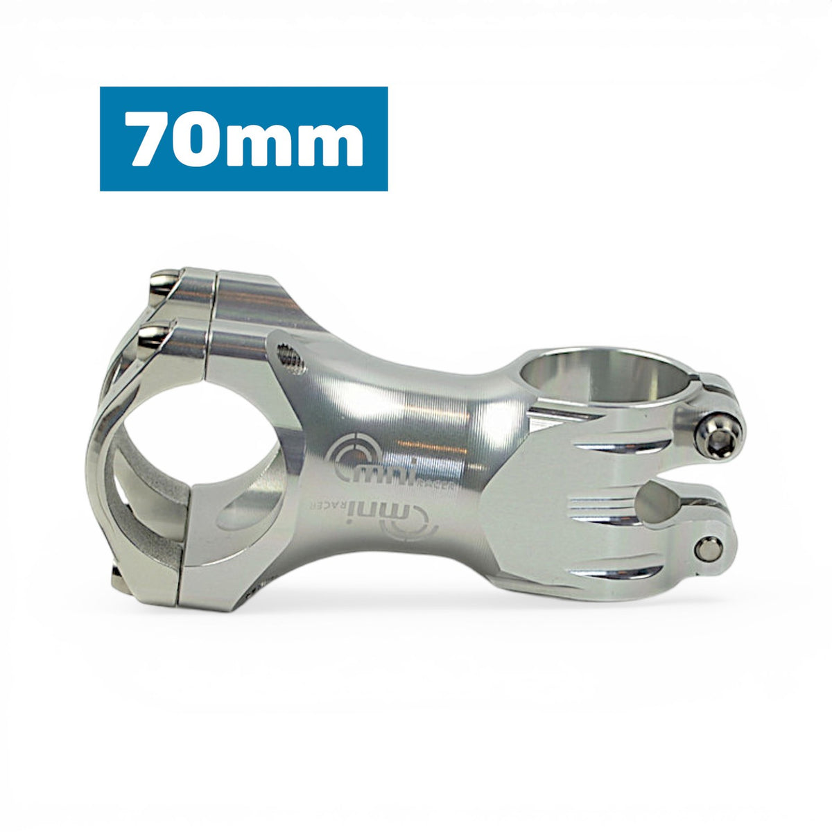 Lightweight Bicycle Handlebar Stem 31.8x70mm Alloy with Titanium Bolts