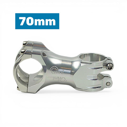 Lightweight Bicycle Handlebar Stem 31.8x70mm Alloy with Titanium Bolts
