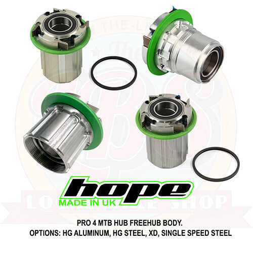 Hope Pro 4 MTB Rear Hub Freehub Body Shimano MicroSpline SRAM XD - Brand New