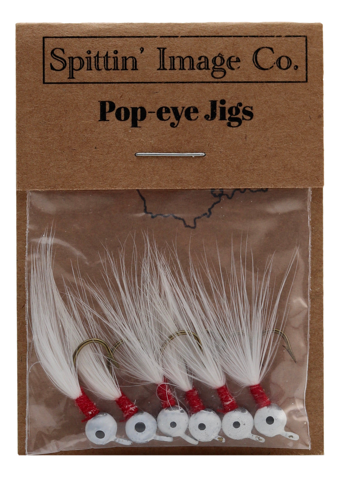 Artificial Fishing Jigs - 1/20 oz Flies with Hand Tied Feathers - 6 Pack