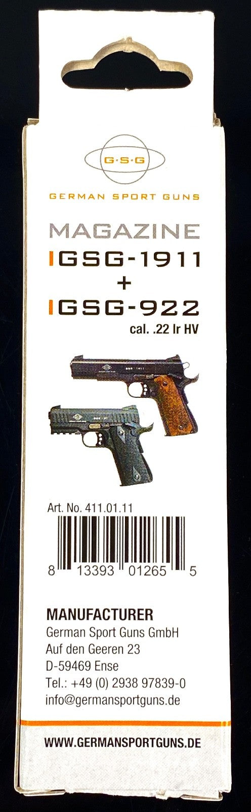 ATI 22 LR Magazine 10 Rounds for GSG 1911 922 & Sig Sauer Pistols - 3 Pack