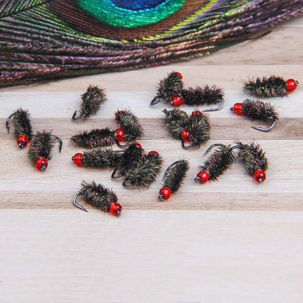 Fly Fishing Flies Collection Kit - Multiple Styles and Sizes for Trout & More