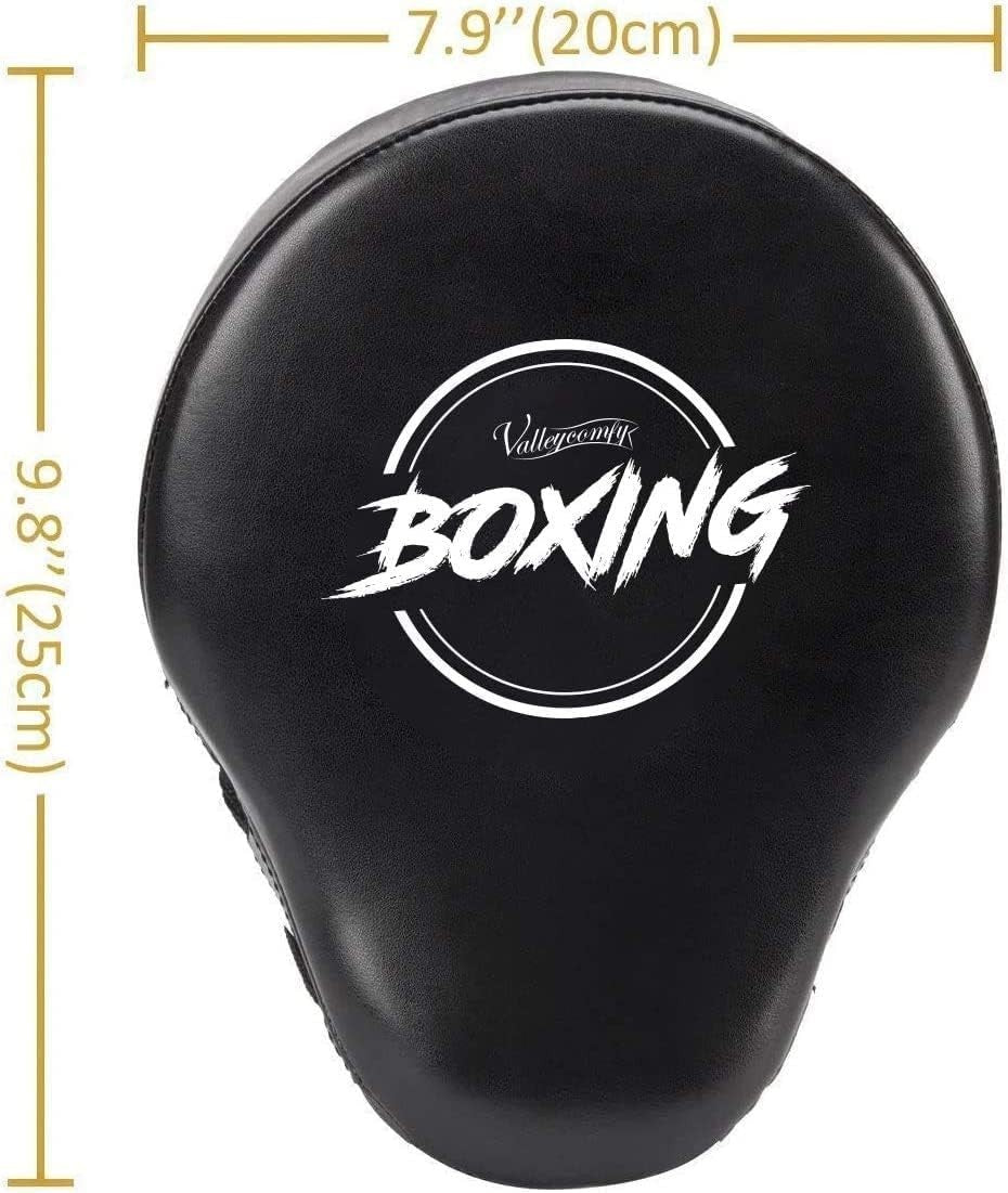 Adult Curved Boxing Mitts for Kickboxing and Sparring