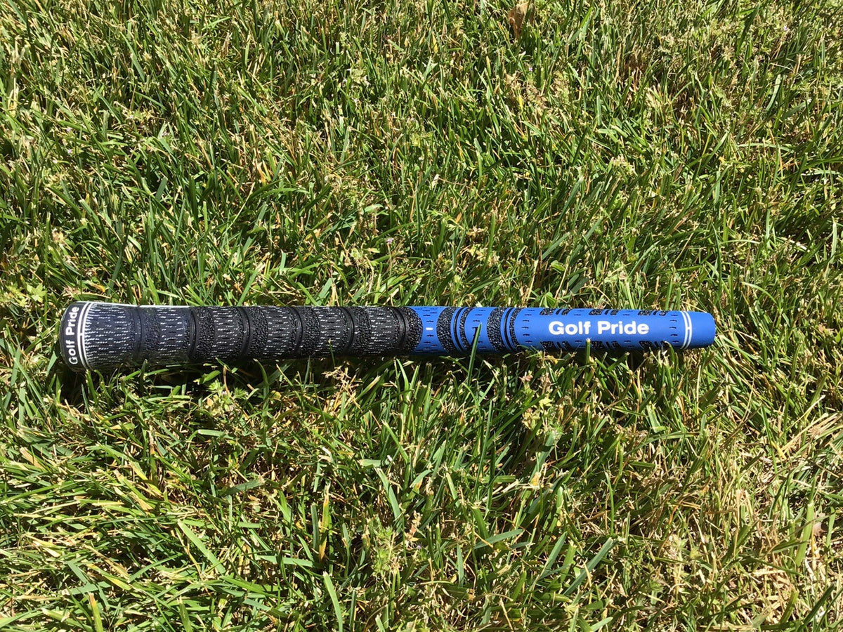 MultiCompound Golf Grip Blue Black MIDSIZE - Golf Club Accessory