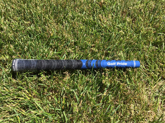 MultiCompound Golf Grip Blue Black MIDSIZE - Golf Club Accessory