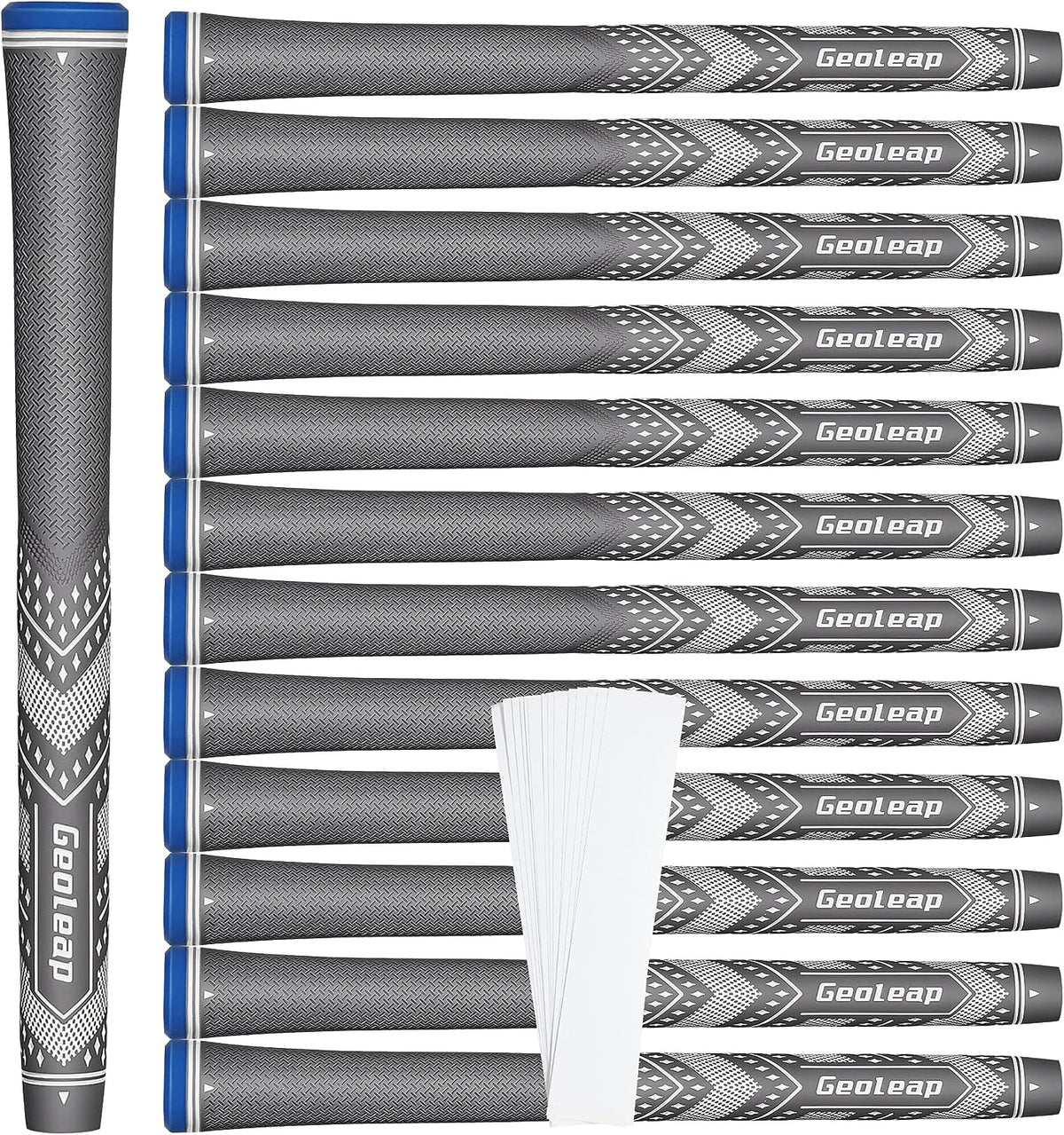 Golf Grip Set of 13 - Soft Taper-Reduced Design for Better Traction & Control