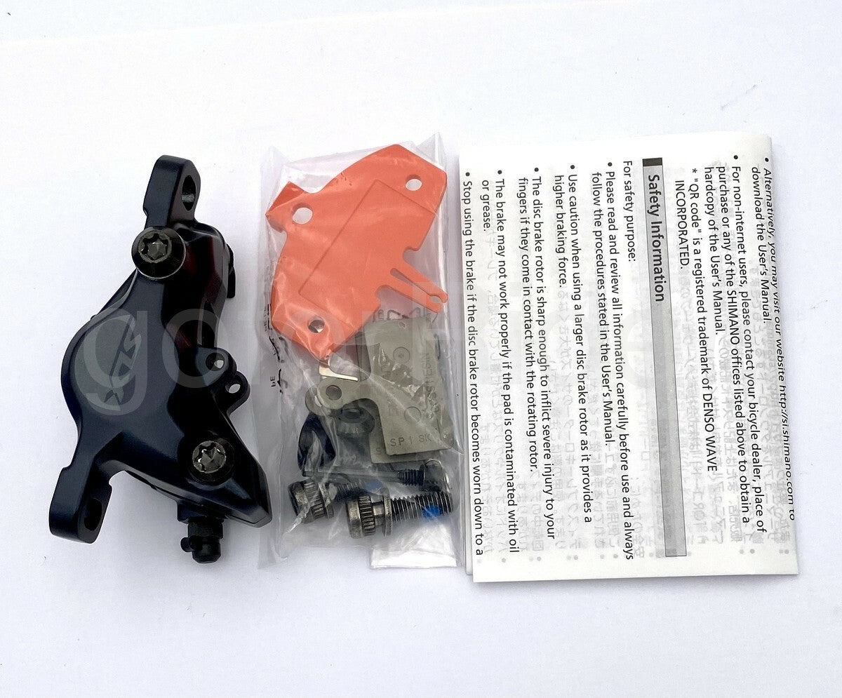 Shimano SLX M7100 Hydraulic Disc Brake Caliper with Resin Pads for Mountain Bikes