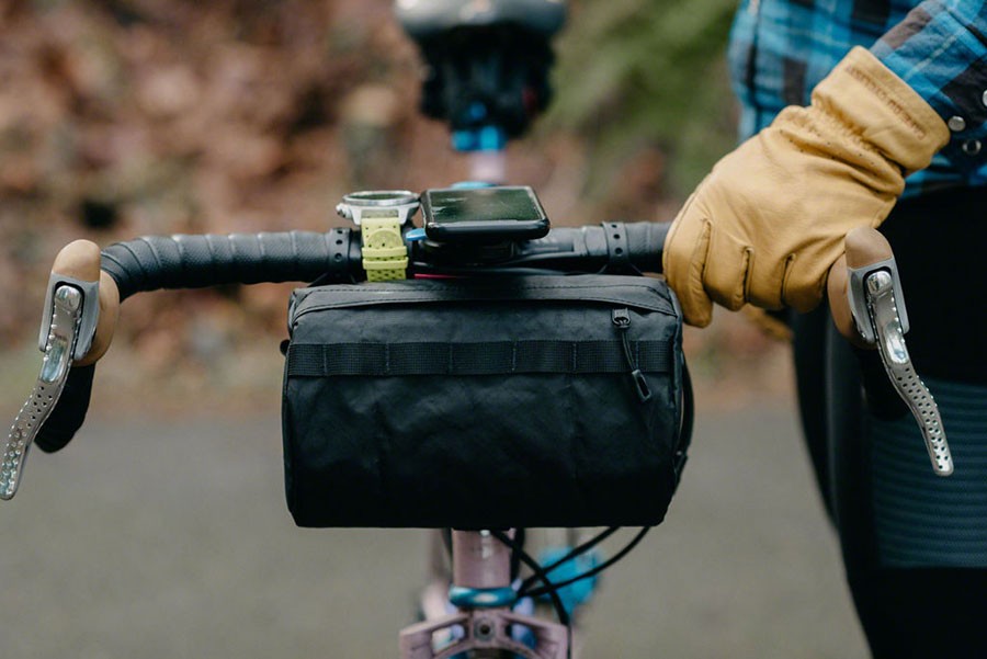 Bike Handlebar Bag for Cycling Adventures - Compact, Waterproof & Stylish
