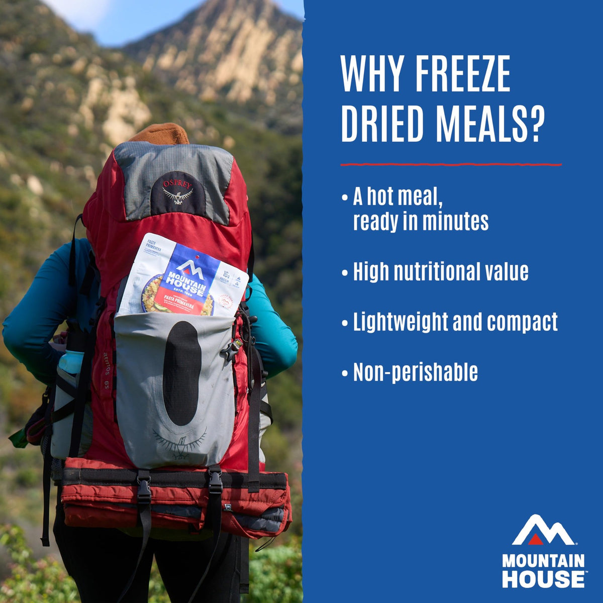 Emergency Food Supply Kit - 3-Day Freeze Dried Survival Meals, Compact & Lightweight